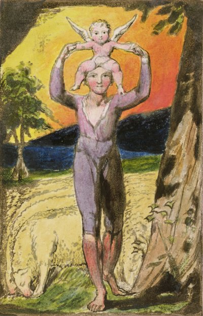 Frontispiz zu Songs of Experience: Platte 29 aus Songs of Innocence and of Experience (Kopie R), ca. 1802-08 von William Blake